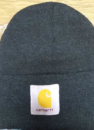 Шапки новые   carhartt,черная,серая3 фото