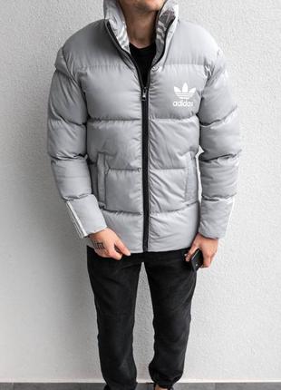 Зимова чоловіча куртка adidas2 фото