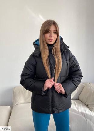 Женская куртка евро зима размер 42-488 фото