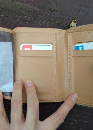 Новый эксклюзивный яркий короткий вместительный кошелек в принт сумочек7 фото