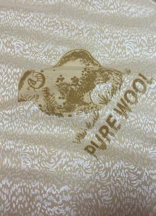 Элитное зимнее теплое одеяло из овечьей шерсти 175х2102 фото