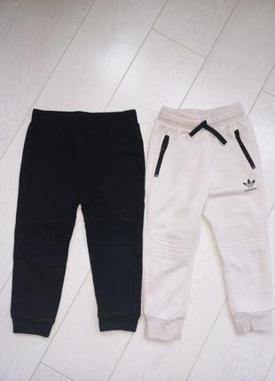 2 пари штанів 86/92 waikiki і adidas