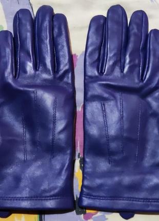 Кожаные перчатки marks&spencer3 фото