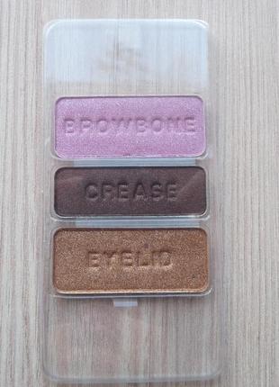 Трехцветные тени wet n wild coloricon eye shadow trio e334 i'm getting sunburned