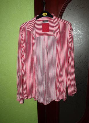 Новая женская блузка, вискоза, наш 50-52 размер от street one, германия6 фото