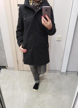 Напіввовняна пальто розмір l perso франція