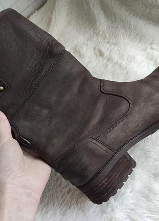 Тёплые сапоги, кожаные ботинки, ugg