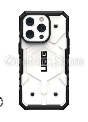 Чохол uag pathfinder for magsafe для iphone 13 pro max (білий/white)