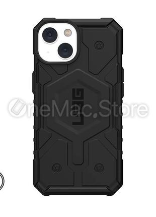 Чохол uag pathfinder for magsafe для iphone 13 (чорний/black)1 фото