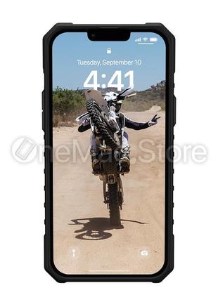 Чохол uag pathfinder for magsafe для iphone 13 (сірий/grey)7 фото