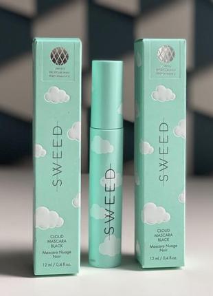 Розкішна подовжуюча туш для вій sweed cloud mascara