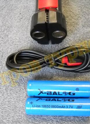 Кемпинговый аккумуляторный фонарь zj-8859-b для сто, гаража с магнитом usb зарядка