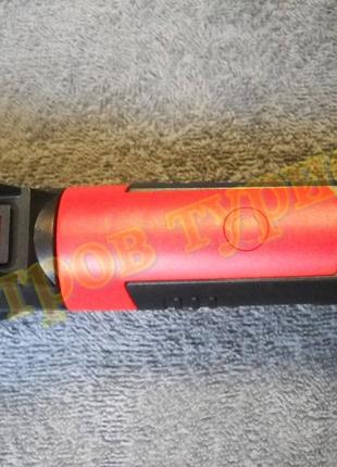 Кемпинговый аккумуляторный фонарь zj-8859-b для сто, гаража с магнитом usb зарядка