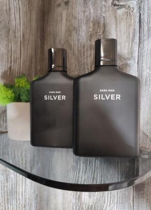 Туалетна вода для чоловіків zara silver 100 ml.