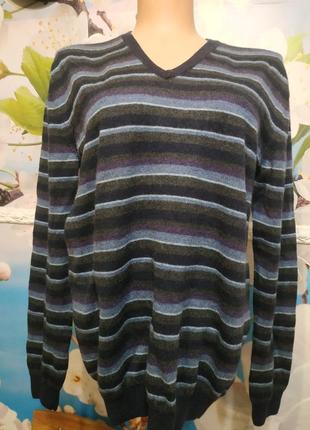 Пуловер джемпер шерсть мериноса 100% merino wool gap3 фото