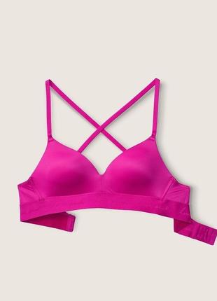 Бюстгальтер victoria’s secret pink без косточек2 фото