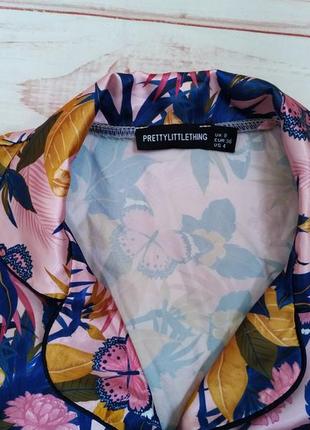 Кофта піжамна з квітковим принтом* кофта пижамная с цветочным принтом2 фото