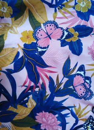 Кофта піжамна з квітковим принтом* кофта пижамная с цветочным принтом4 фото