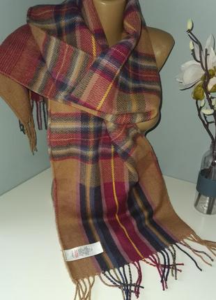Брендовий акриловий шарф2 фото