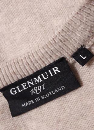 100% ламбсвулл ( вовна) брендовий  супер теплий светр  р.l від  glenmuir woolmark made in  scotland4 фото