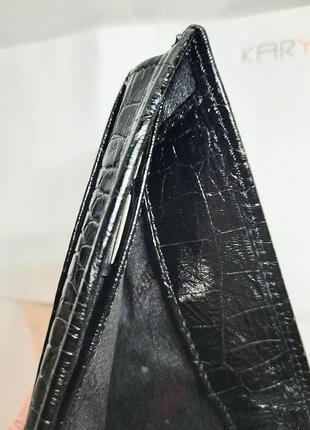 Шкiряний гаманець з цiкавими практичними вiддiлами karya6 фото