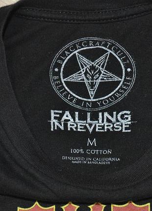 Футболка мерч лонгслів рок falling in reverse 5