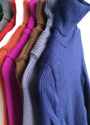 Гольф жіночий водолазка в’язка