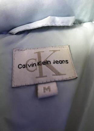 Вінтажна куртка calvin klein jeans / ретро куртка/ зимова куртка / трендова куртка/ куртка двухтисячний/ лижна куртка /5 фото