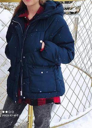 Зимова куртка zara kids 13-14 р
