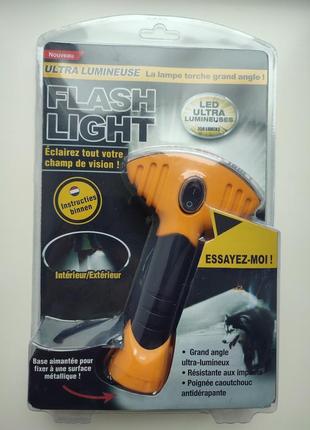 Ручний ліхтарик flash light з широким променем