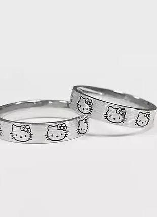 Кольцо hello kitty