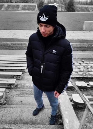 ❄️зимова куртка adidas чорна❄️ — цена 1999 грн в каталоге Куртки ✓ Купить мужские вещи по доступной цене на Шафе
