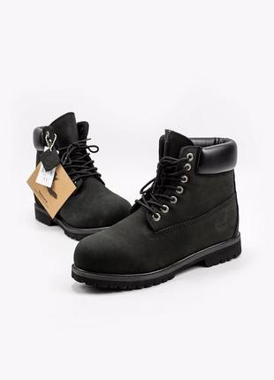 Женские высокие ботинки timberland  без хутра6 фото