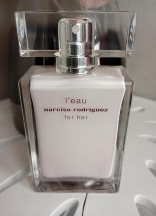 Роспив туал.вода narciso rodriguez l'eau for her9 фото