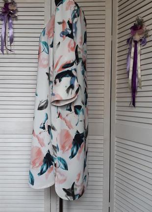 Платье в акварельный цветочный принт marks & spencer3 фото