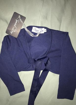 Кофта болеро накидка топ на девочку