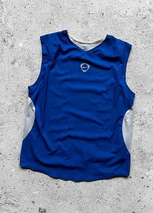 Nike dri-fit vintage blue men’s sleeveless tank top спортивна майка