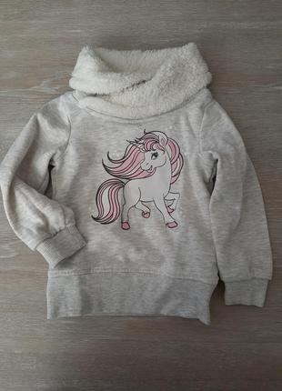 Теплая кофточка на малышку