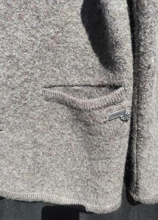 Теплий піджак, кардиган, кофта 100% шерсть landhaus7 фото