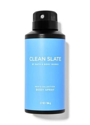 Clean slate чоловічий дезодорант для тіла від bath and body works оригіна