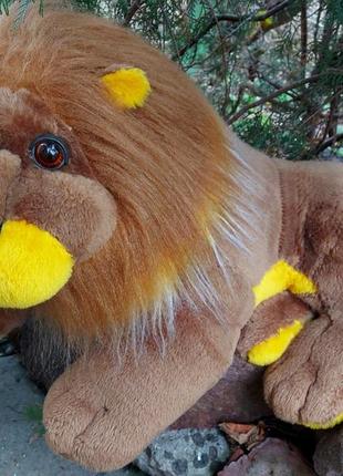 Лев король лев мягкая игрушка большая плюш3 фото