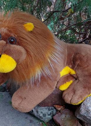 Лев король лев мягкая игрушка большая плюш1 фото