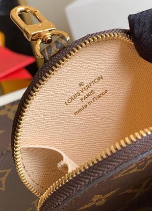 Женская коричневая сумка в стил louis vuitton луи витон multi pochette мульти пошет 3 в 15 фото