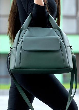 Жіноча спортивна сумка vogue bks зелена1 фото