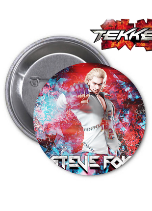 Значок badge game гра tekken залізний кулак