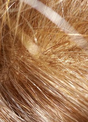 Парик натуральные волосы полная имитация кожи головы4 фото