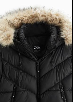 Оригинальный пуховик zara