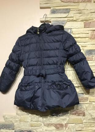 Удлиненная куртка-пуховик palomino р.122 на 7 лет