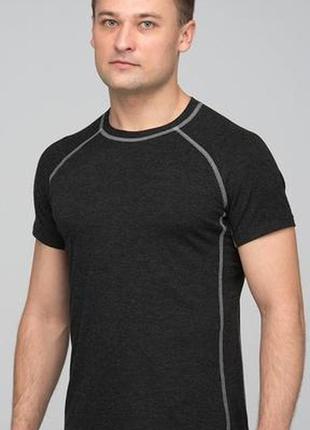 Термобелье - футболка мужская, 30% шерсть, не колючая тм кифа kifa1 фото