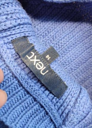 Теплый свитер,реглан грубой вязки xl-4xl из акрила и хлопка7 фото